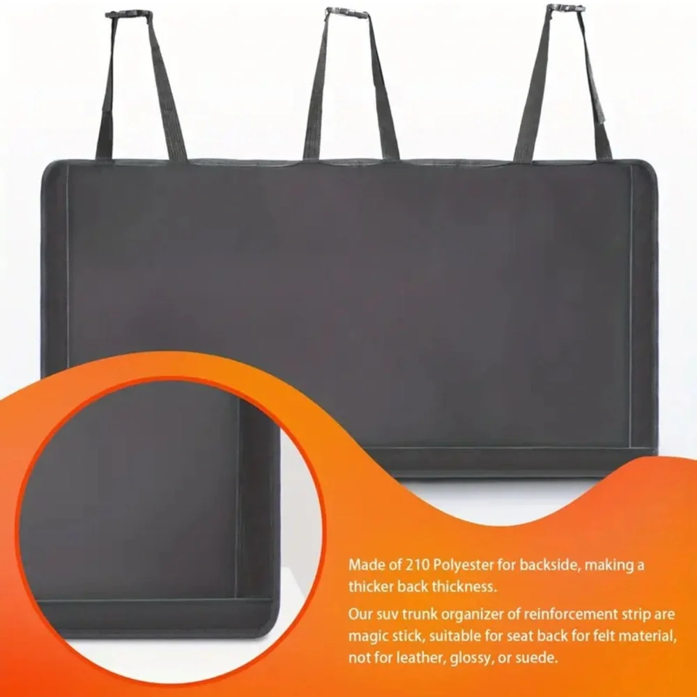 NEW Large Capacity Collapsible Backseat Trunk Organizer - Picture 4 of 7